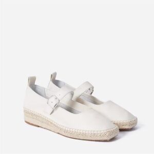 Everlane Bone White Espadrilles